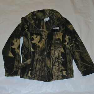 Columbia Kids Fleece Jacket in Camouflage XS
